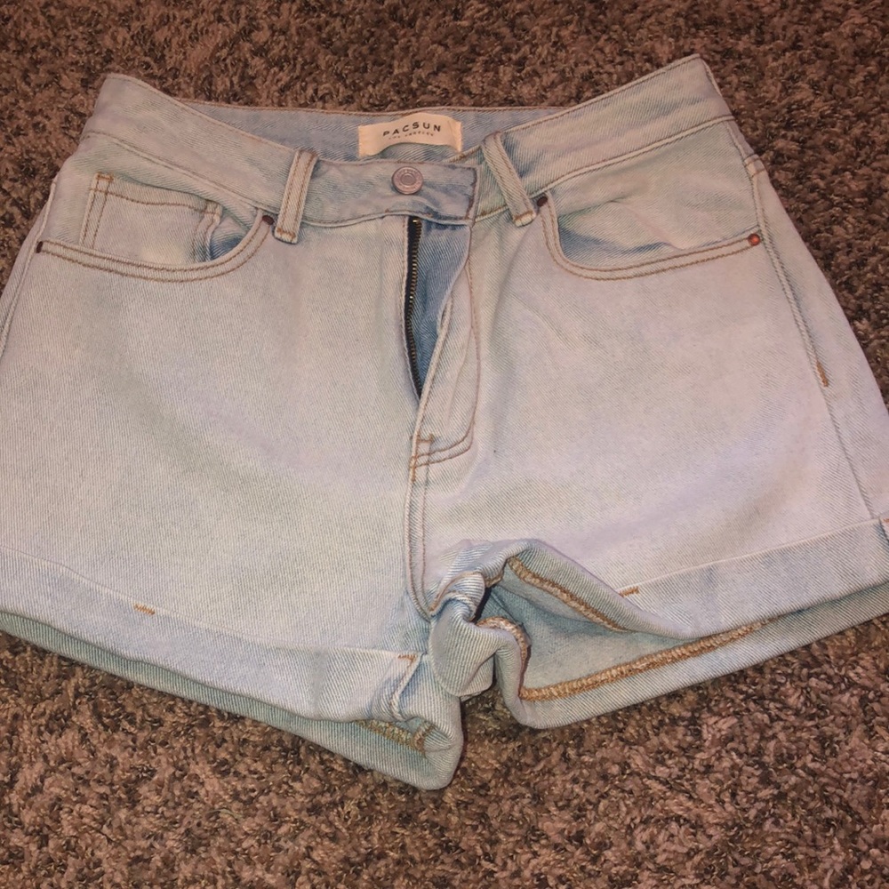 Denim Mom Short